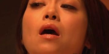 Asian with an object fetish gets fisted