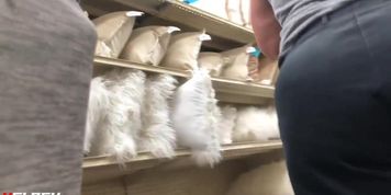 Groping Gilf in store Clip