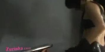 Hardcore fetish fun with amateur Zuzinka