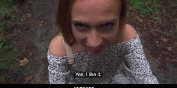 OMG!! This Girl Has Buttplug In Her Ass On The Streets! - Holly Molly