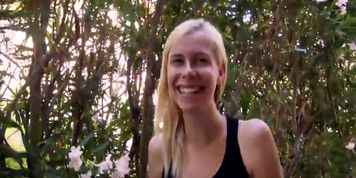 POV Outside Pissing Her Jeans (Jamie Stone)