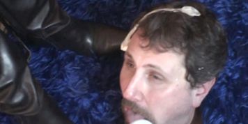 massiv condom humiliation for joschi