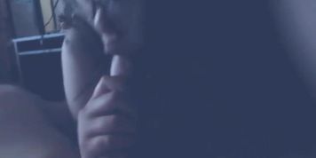 chubby asian sucks dick