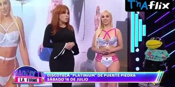 Dalia Duran Breasts Scene  in Magaly Tv