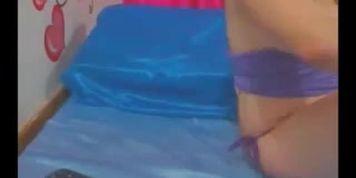 Amateur brunette stripped chatting sex