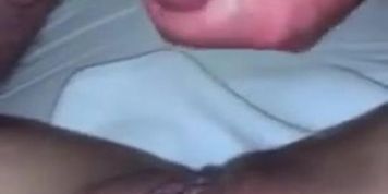 Cumshot on my throbbing pussy