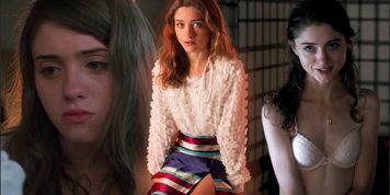 Celebrity Jerk off Cum Challenge Natalia Dyer - how LONG can you LAST?