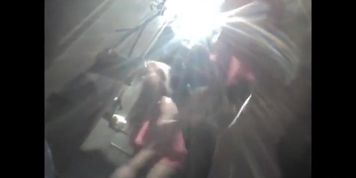Dressing room cam shoots leggy bimbo in tiny panty