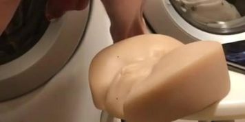 Fucking my pussy toy with vibrator in ass