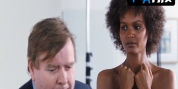 Liya Kebede Butt Scene  in Desert Flower