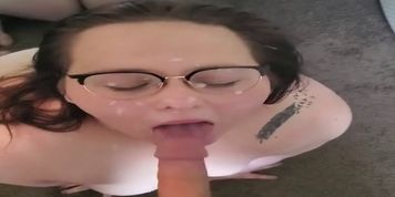 Bbw wife gets a facial