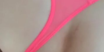 Hot blonde teen fucked doggy POV thick cock (BritishAmateur)