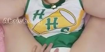 AbrieBaby Cheerleader anal slut