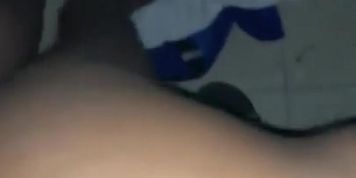 Snuck thru the backdoor her husband in the other room