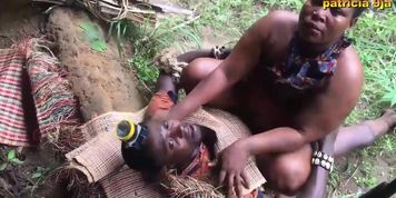 Patricia and hunter soft kind fucksy fucked assap after eating the bush meat