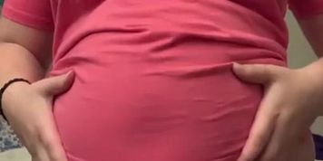 Bbw belly lmbb