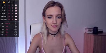 Cam model teases and masturbates