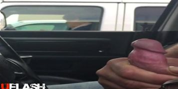 Cum for Mature Lady Car Dickflash