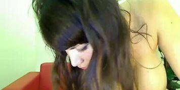 Busty brunette webcam