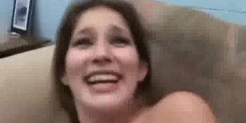 White Brunette Girl Rides Black Cock