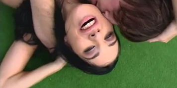 Bitch got gaped in airmax sneakers (Lara Stevens, Manuel Ferrara)