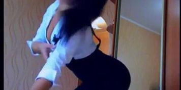 Latin girl paraguayan tease in mini skirt