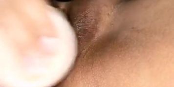 Jessica plays with dildo and vibrator gets creamy 