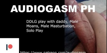 Daddy Strokes His Thick Dick Audio Only, Solo Play, Orgasm, Male Moans, Ddlg, Solo. Erotic Audio 