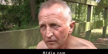 Old sex guru intense screw with a horny, sexy blonde