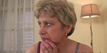 Man fucks mother-in-law when wife comes home