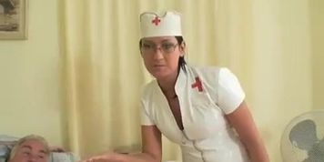 Grandpa girl fucking the nurse