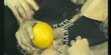 Kinky couple food tease
