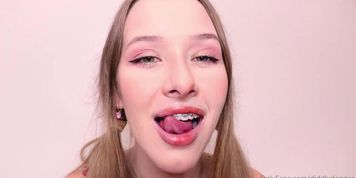 Cum in my mouth asmr