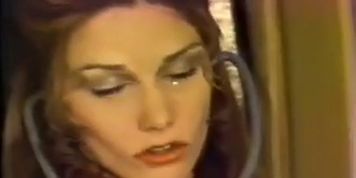 retro lesbian girl on airplane lick a passenger pussy without permission