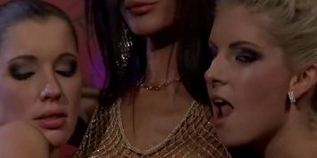 Tainster - Beautifully Vibrated Lesbo Trio