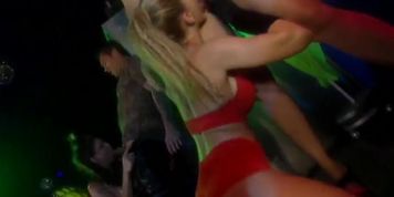 Horny girls lust for hardcore banging at a club party