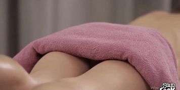 Beautiful Girl Nikia Gets a Full body Massage p1
