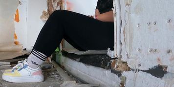 Sockjob LOST PLACE - shrt7DOTcomSLASHFootjob