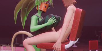 Elizabeth fucked by alien cock compilation