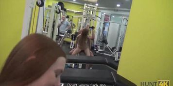 HUNT4K. Magnificent young girl loves just sports&comma; money&comma; and sex