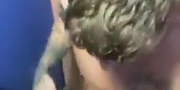 BLONDIE IN PUBLIC TOILET HAVE FUN (BritishAmateur)