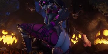 Widow sex with werewolf