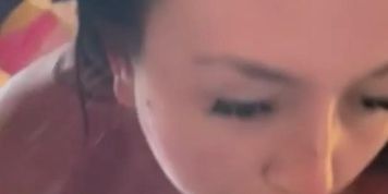 Sexy Chubby Slut Sucking BBC