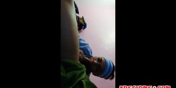 College Girl sucking Dick to participate in Team