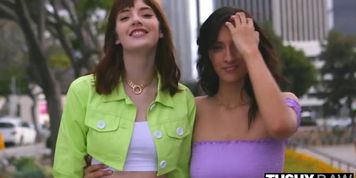 TUSHYRAW Two models enjoy some anal pounding on their day off
