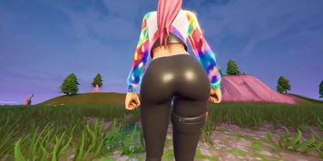 Fortnite "LoserFruit" skin showcase 