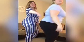 bbw pawg dancing
