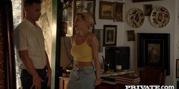 Private.com - Horny Blonde MILF Subil Arch Gets A Creampie!