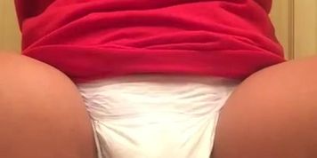 I did a OOOPS! Peeing in Diaper