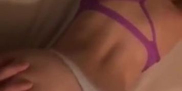 Sexo casero a mi ex, colegiala culona tetona de 18 es llenada de semen vaginal, anal con fetiche 